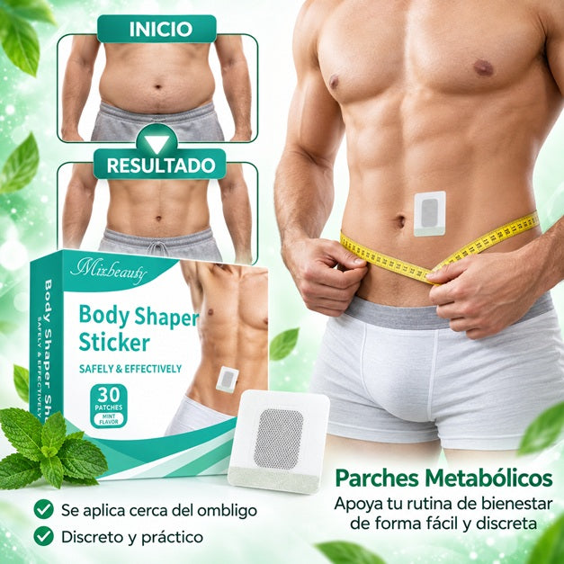 Parches Body Shaper™ - Despídete de la Grasa Abdominal sin Dietas, Mientras Duermes + Envío gratis!