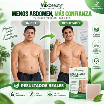 Parches Body Shaper™ - Despídete de la Grasa Abdominal sin Dietas, Mientras Duermes + Envío gratis!