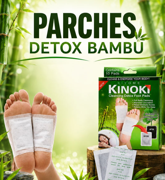 PARCHES DETOX BAMBÚ KINOKI ORIGINAL
